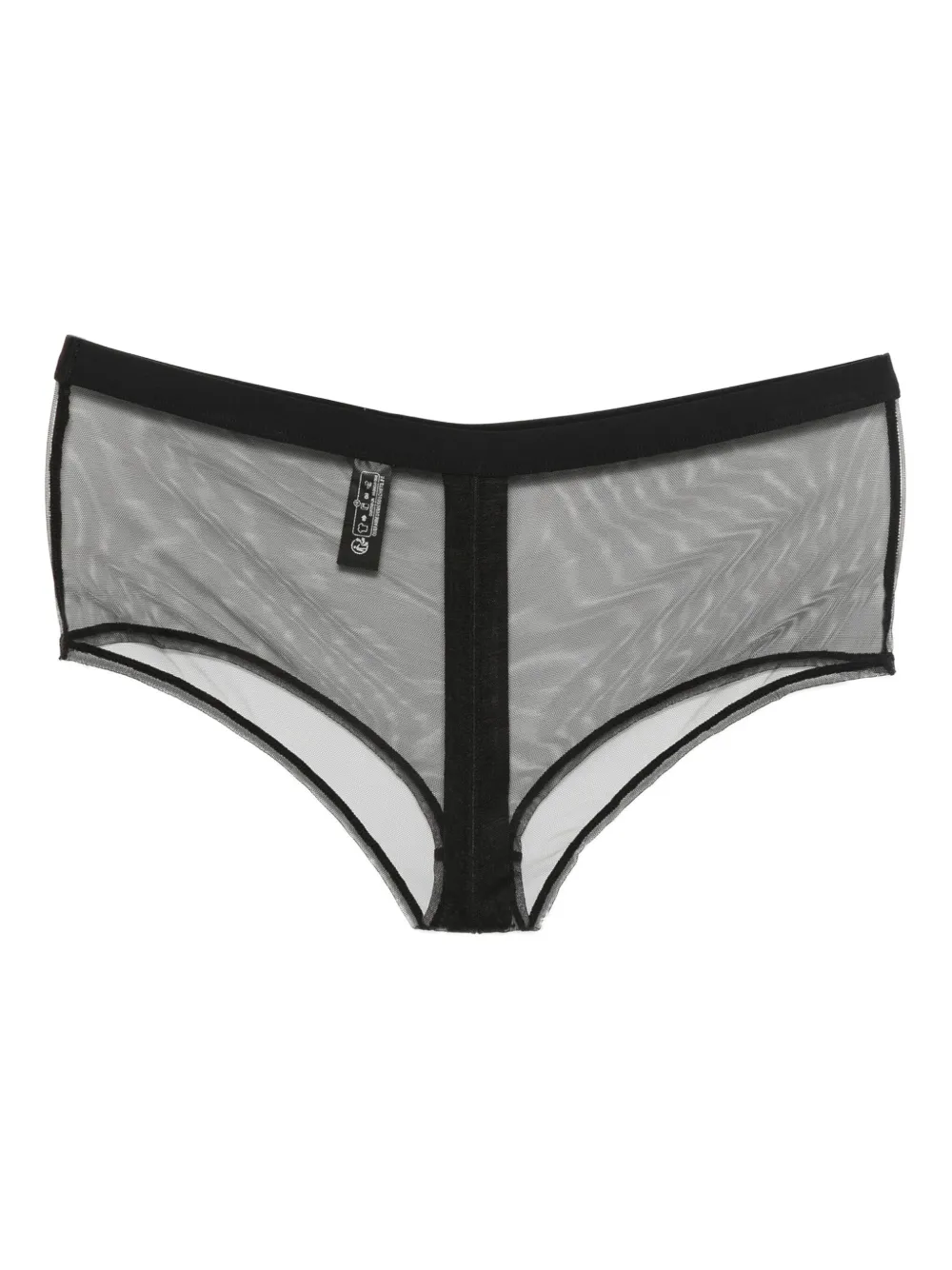 Maison Close Pure Tentation openable mesh shorts | Image 2