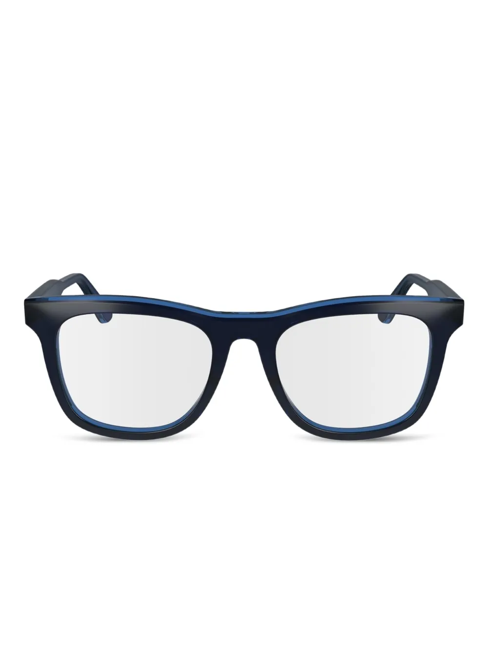 Calvin Klein square-frame glasses | Blue | Image 1