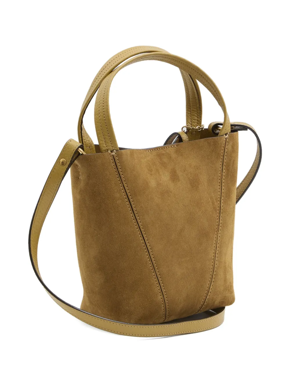 Chloé small Spin suede leather tote bag | Image 2