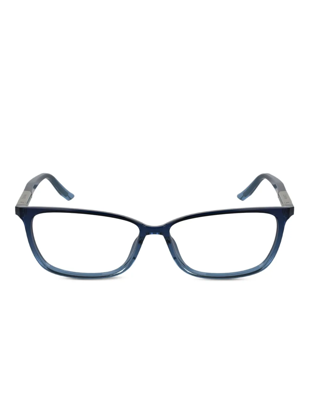 Calvin Klein rectangular-frame glasses | Blue | Image 1