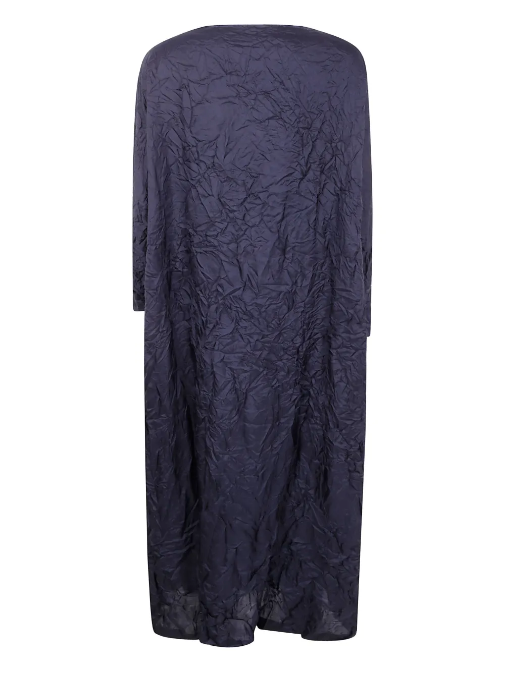 Daniela Gregis Zijden jurk met textuur - Blauw