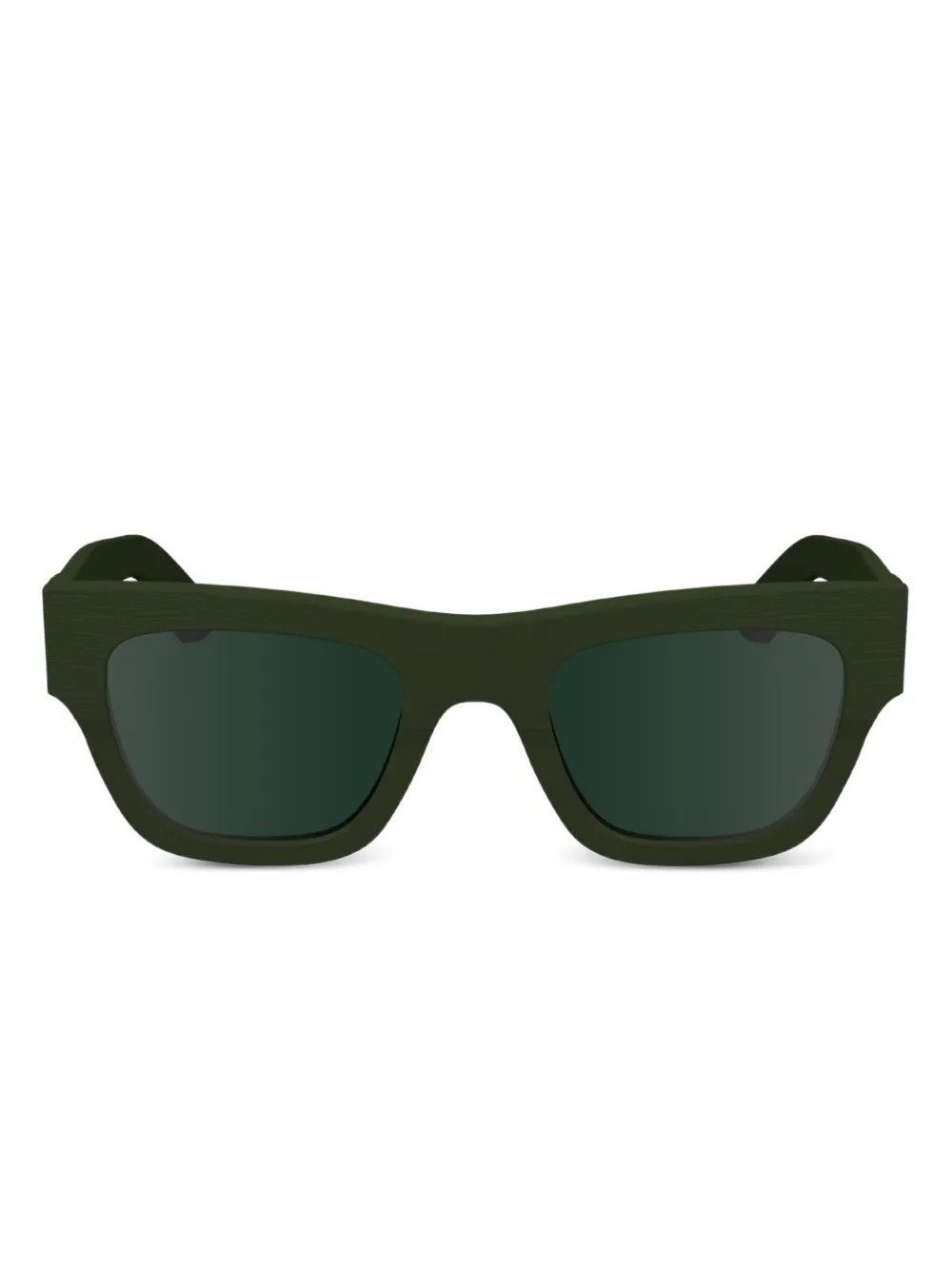 Calvin Klein square-frame sunglasses | Green | Image 1