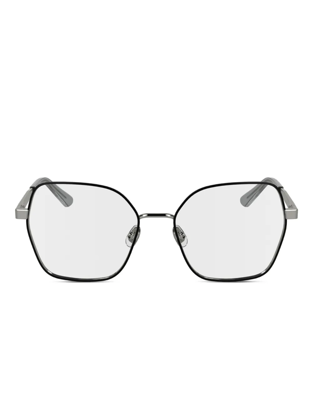 Calvin Klein armazón con diseño geométrico | plateado | Image 1