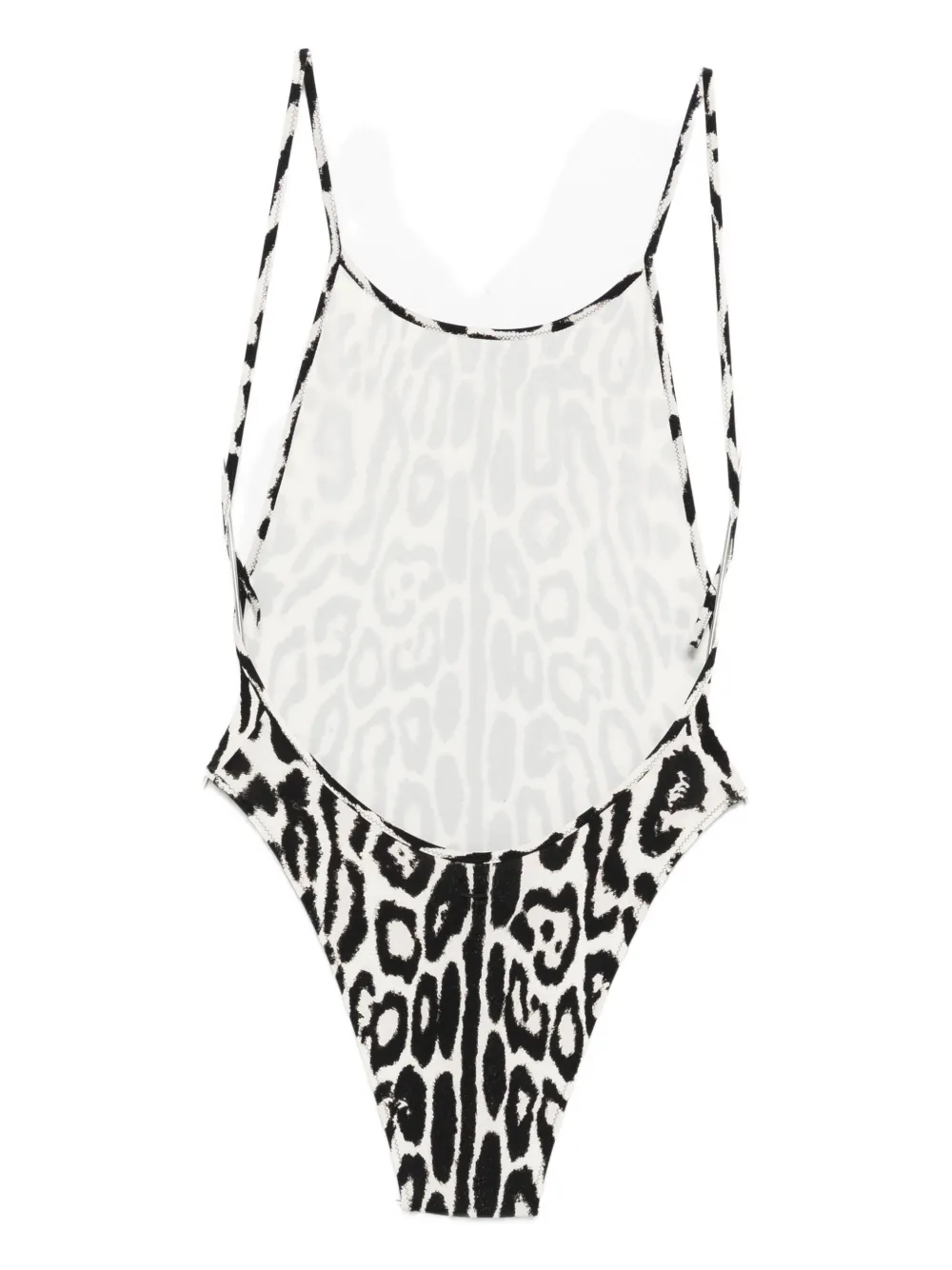 TOM FORD Badpak met luipaardprint Beige