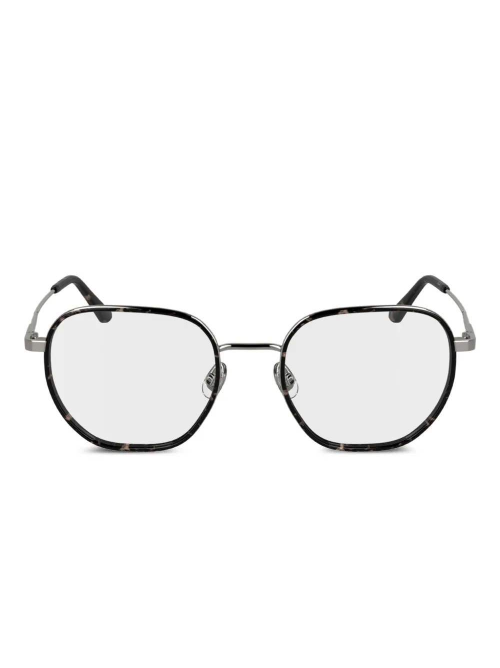 Calvin Klein lentes con armazón geométrica | gris | Image 1