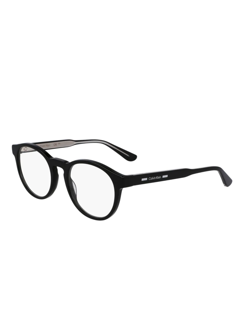 Calvin Klein Bril met rond montuur Zwart