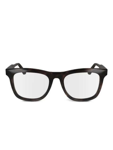 Calvin Klein Eckige Brille aus Acetat
