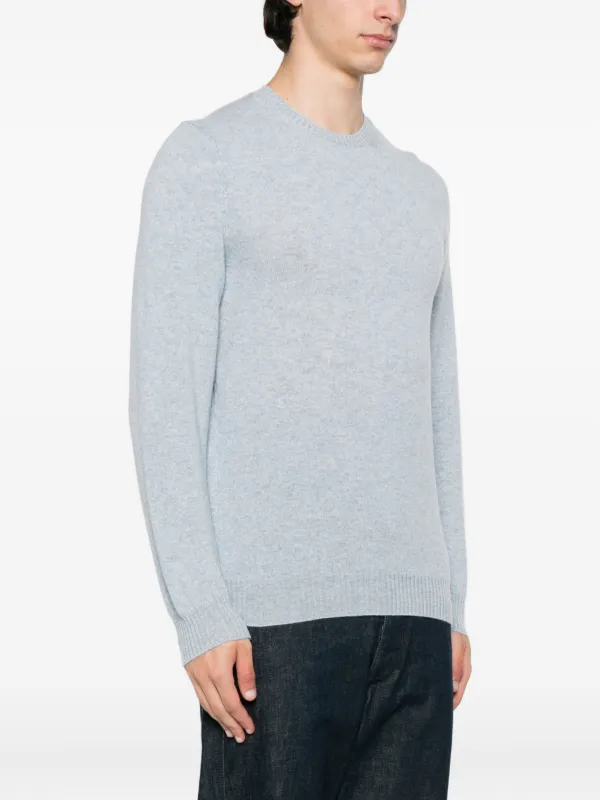 Fedeli クルーネック カシミアセーター | ブルー | FARFETCH JP