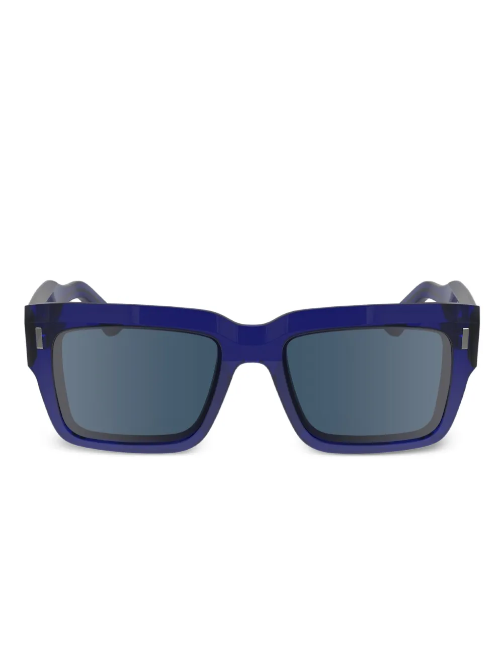 Calvin Klein rectangle-frame sunglasses | Blue | Image 1