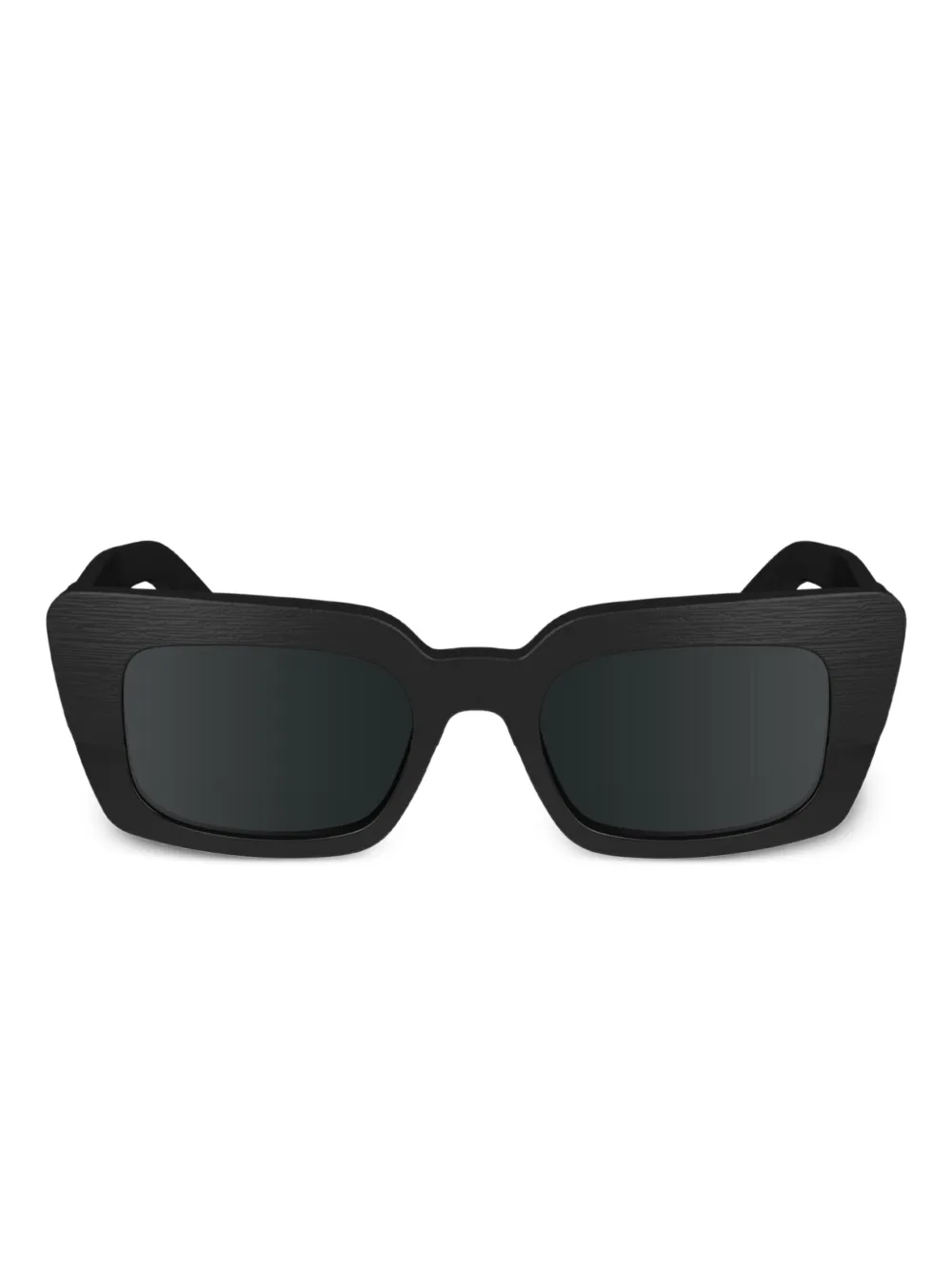 Calvin Klein lentes de sol con armazón rectangular | negro | Image 1