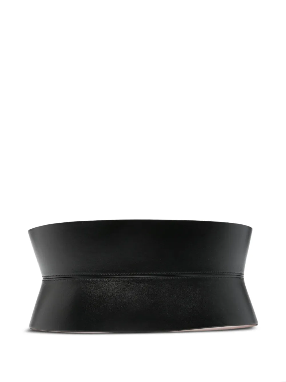 Alaïa Double Bustier leather belt | Black | Image 1