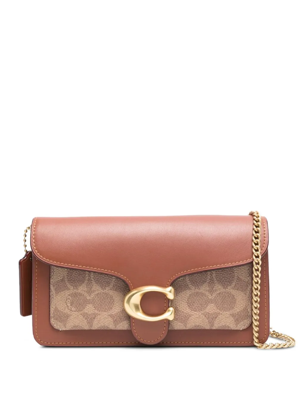 Coach Tabby kleine crossbodytas Bruin