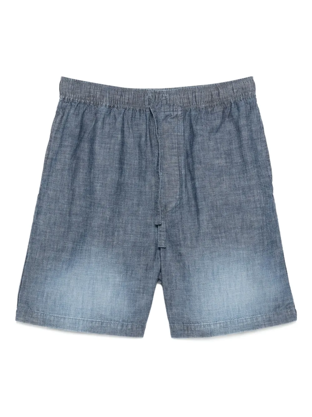 LOEWE Shorts met elastische taille Blauw