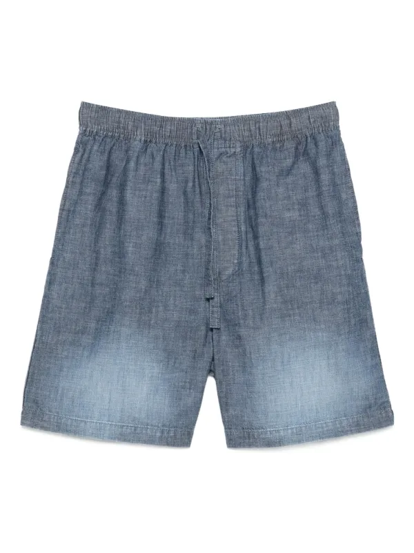 ロエベ ショートパンツ LOEWE イージーショートパンツ | ブルー | FARFETCH JP