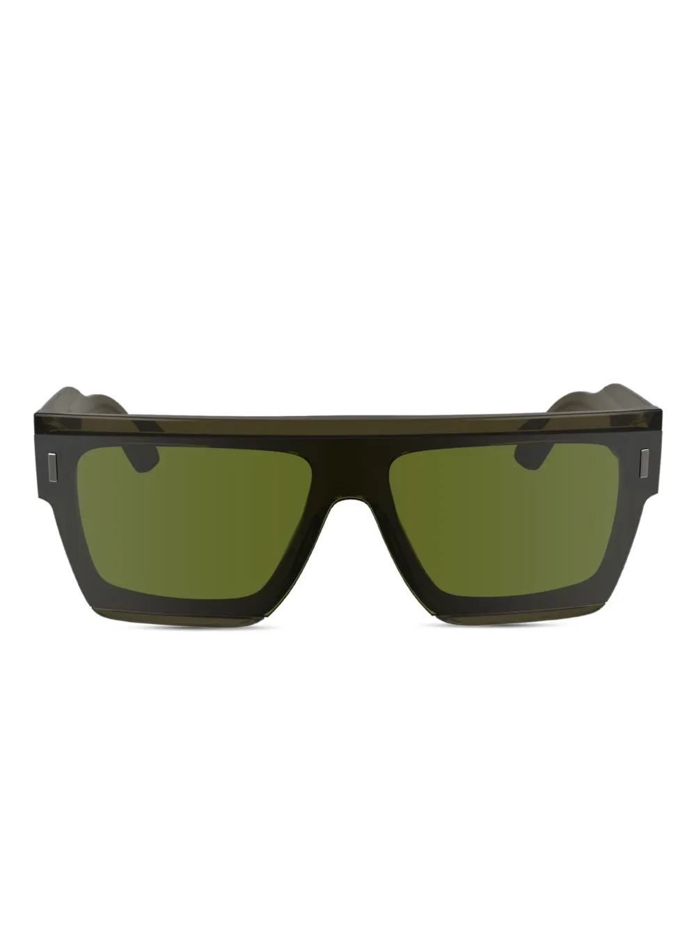 Calvin Klein square-frame sunglasses | Green | Image 1