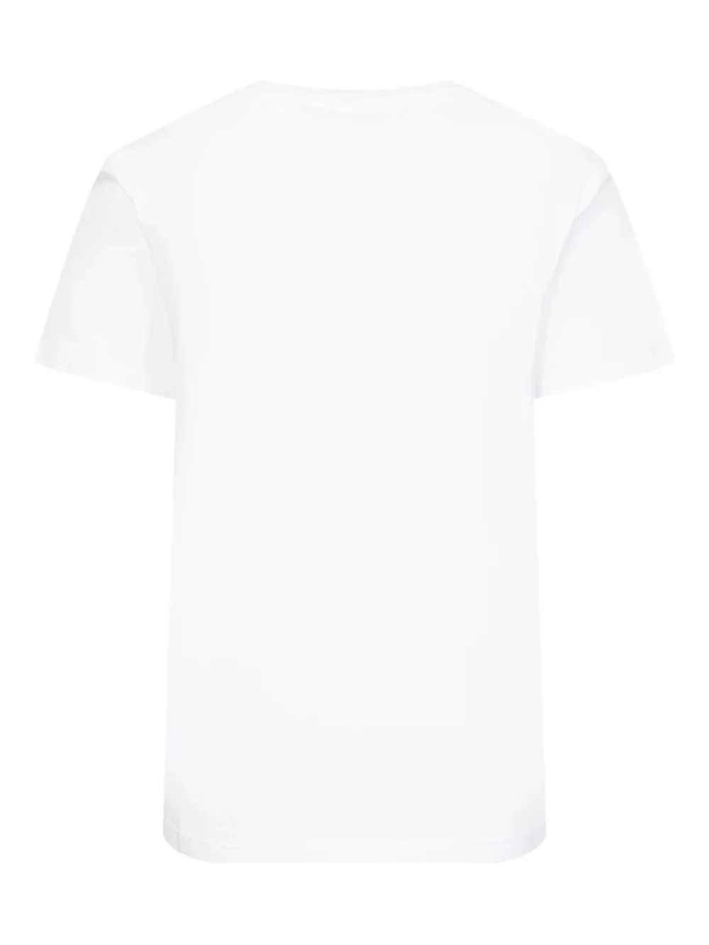 Patrizia Pepe T-shirt verfraaid met kristallen Wit