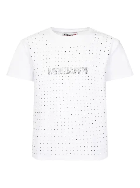 Patrizia Pepe crystal-embellished T-shirt