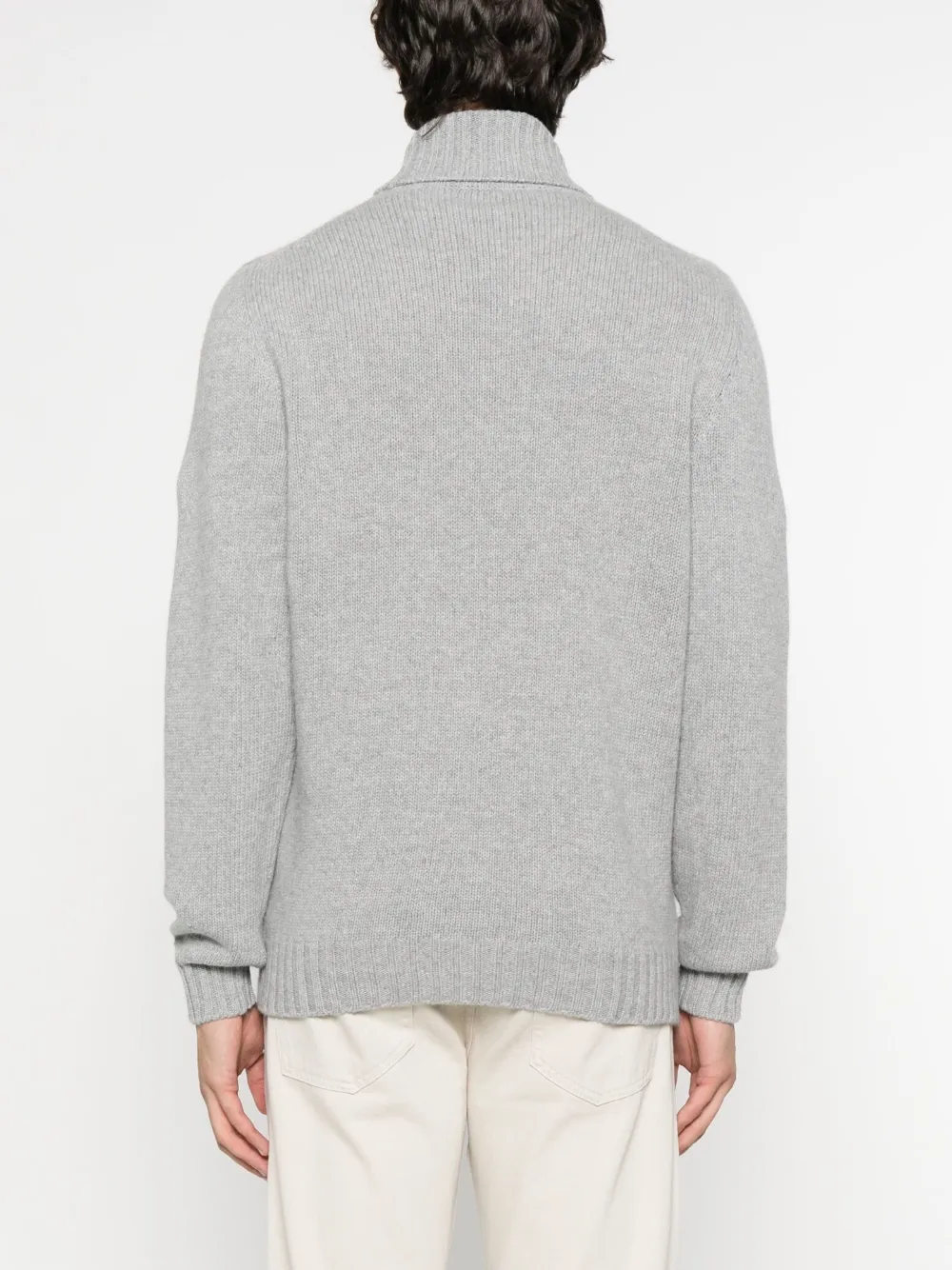 Fedeli turtleneck sweater Grijs