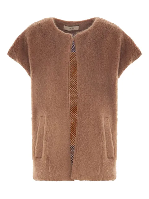 Akep embroidered side-pockets jacket