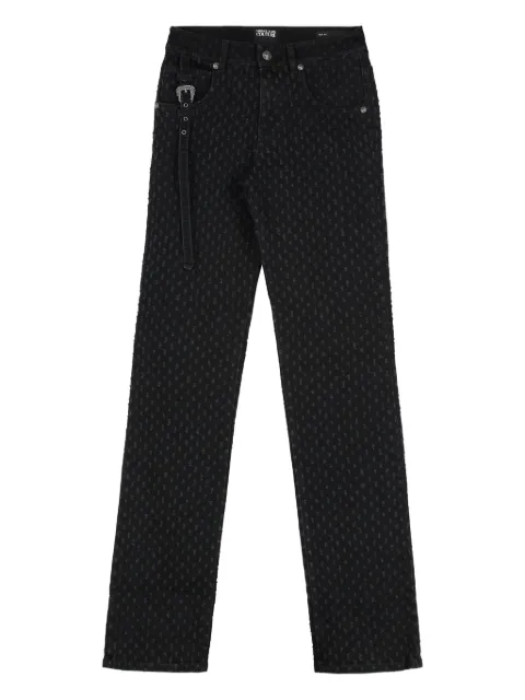 Versace Jeans Couture high-rise trousers