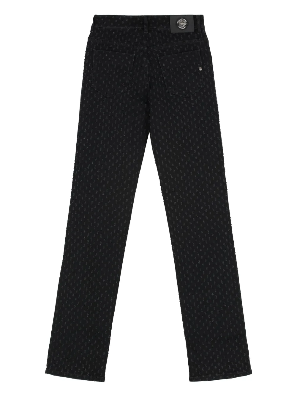Versace Jeans Couture High waist broek Zwart