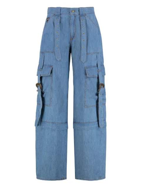 Versace Jeans Couture pantalones cargo con detalle de hebilla