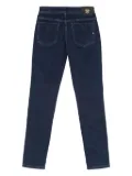 Versace Jeans Couture baroque-motif jeans - Blue