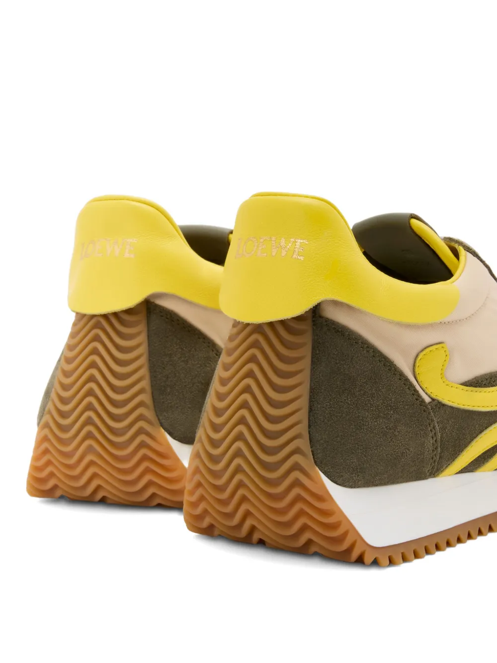 LOEWE Flow Runner 2.0 suède sneakers Beige