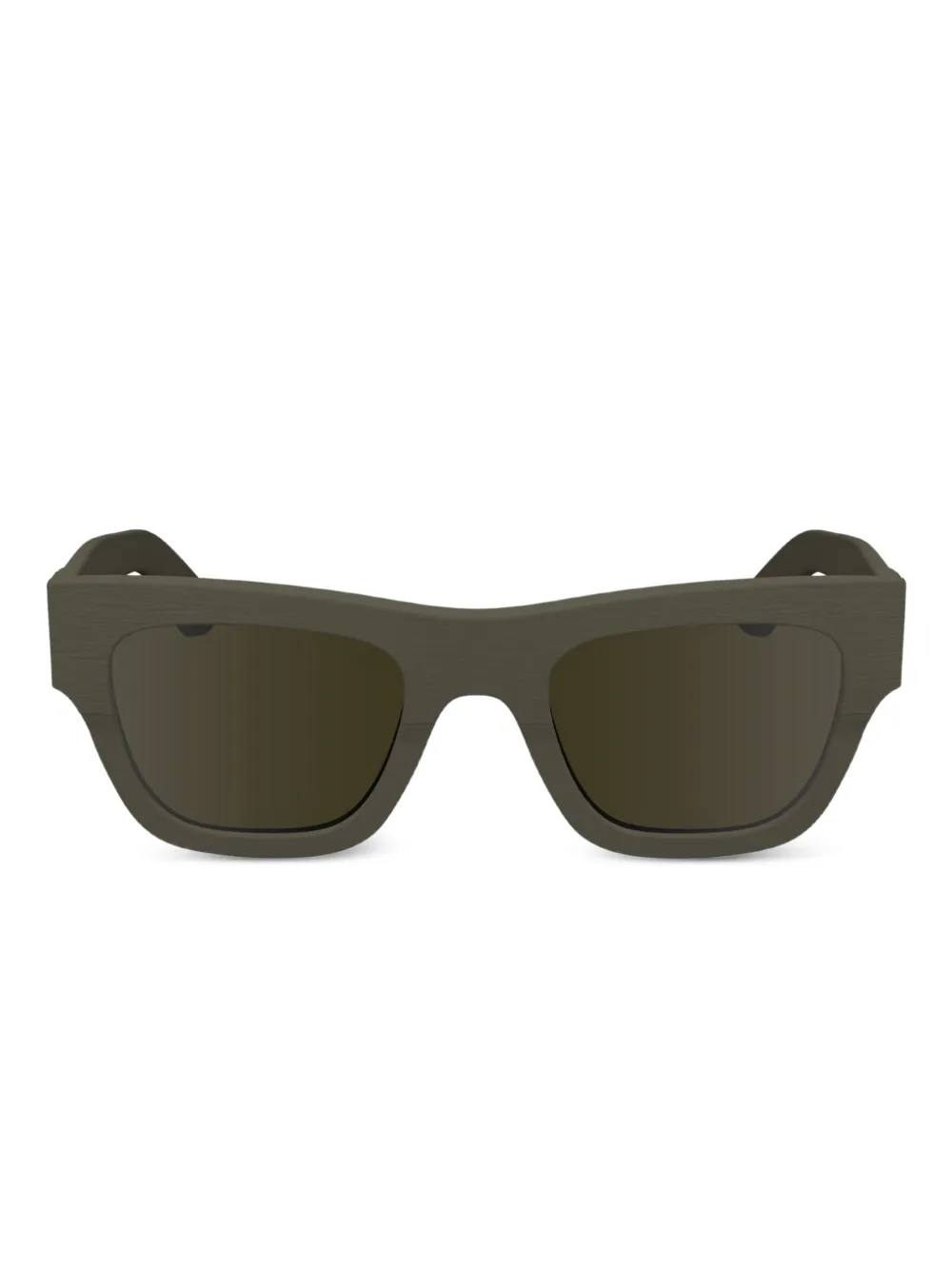 Calvin Klein square-frame sunglasses | Brown | Image 1