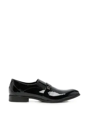NULLUS Panelled Kiltie Monk Shoes | Black | FARFETCH ZA