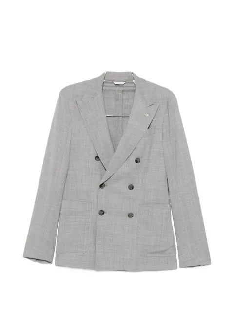 Manuel Ritz double-breasted wool suit