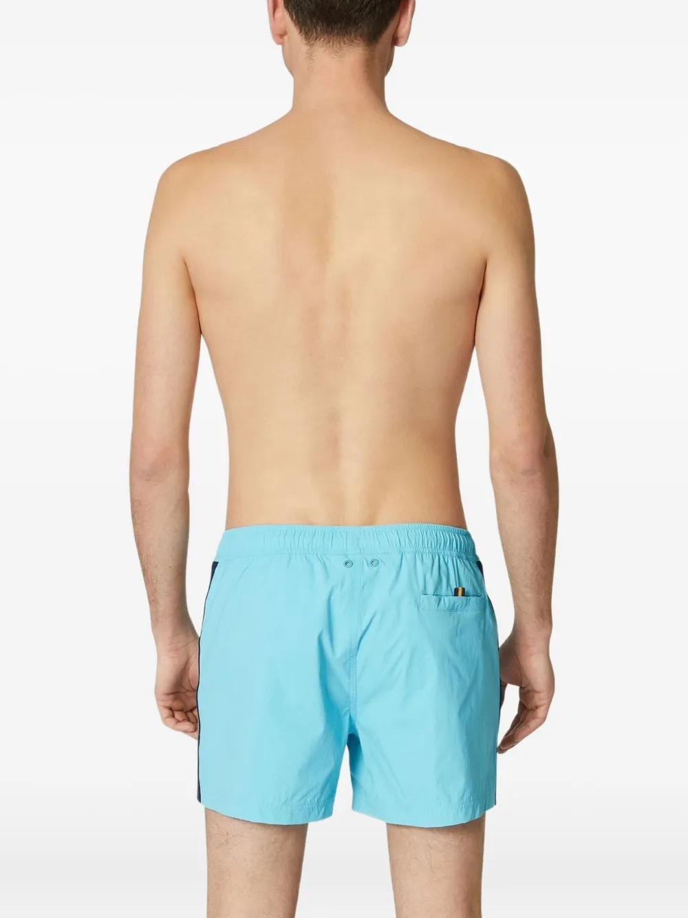 K-Way Zwembroek met streep Blauw