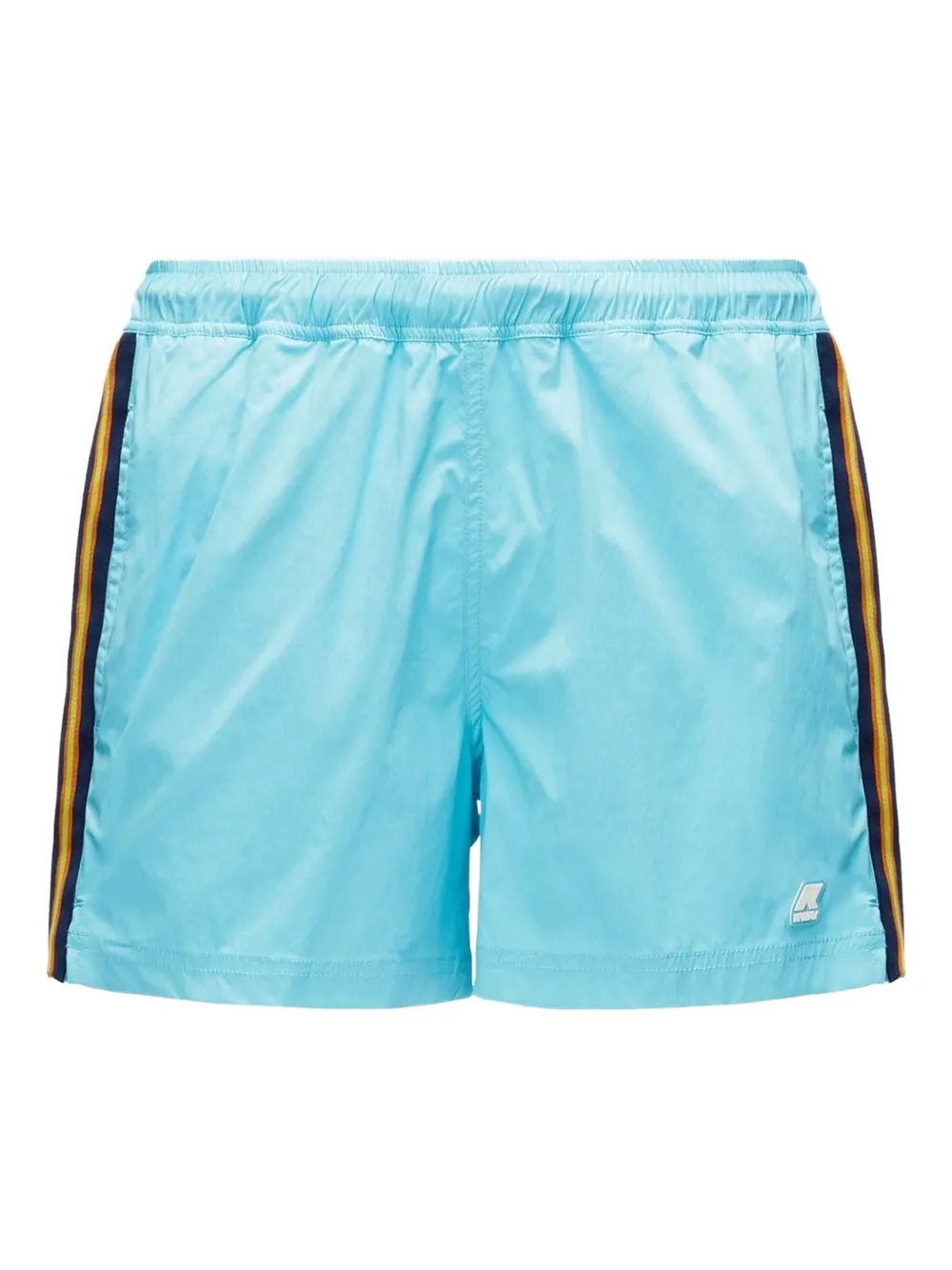 K-Way Zwembroek met streep Blauw