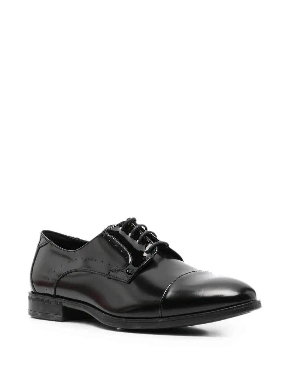 Carlo Pignatelli Derby veterschoenen Zwart