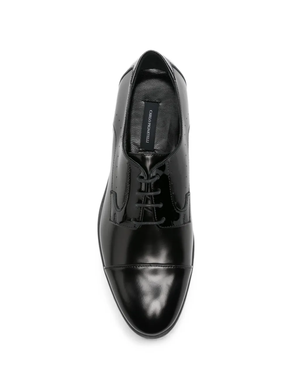 Carlo Pignatelli Derby veterschoenen Zwart