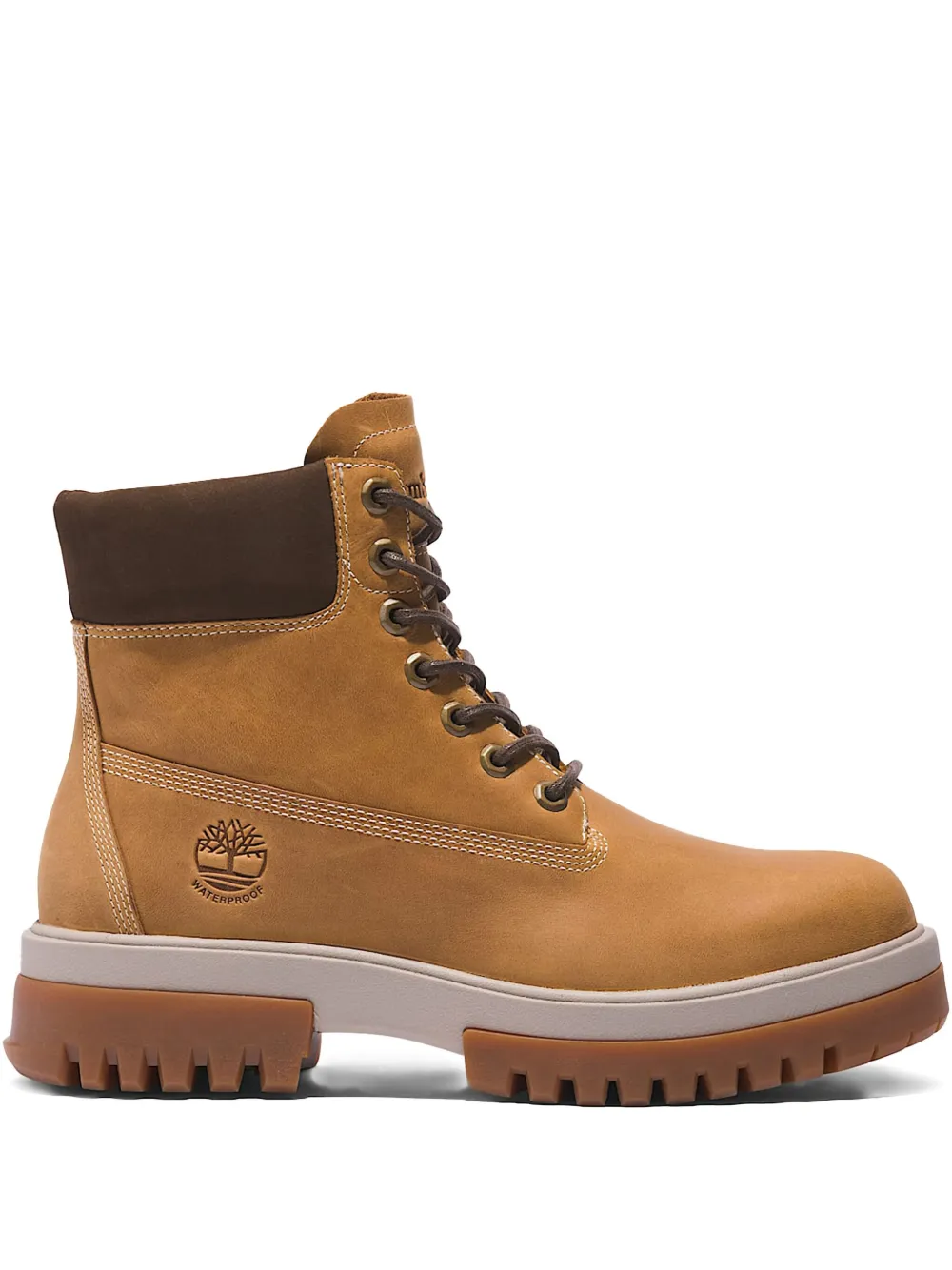 Timberland leather boots Brown