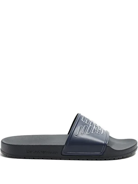 Emporio Armani flip flops con logo