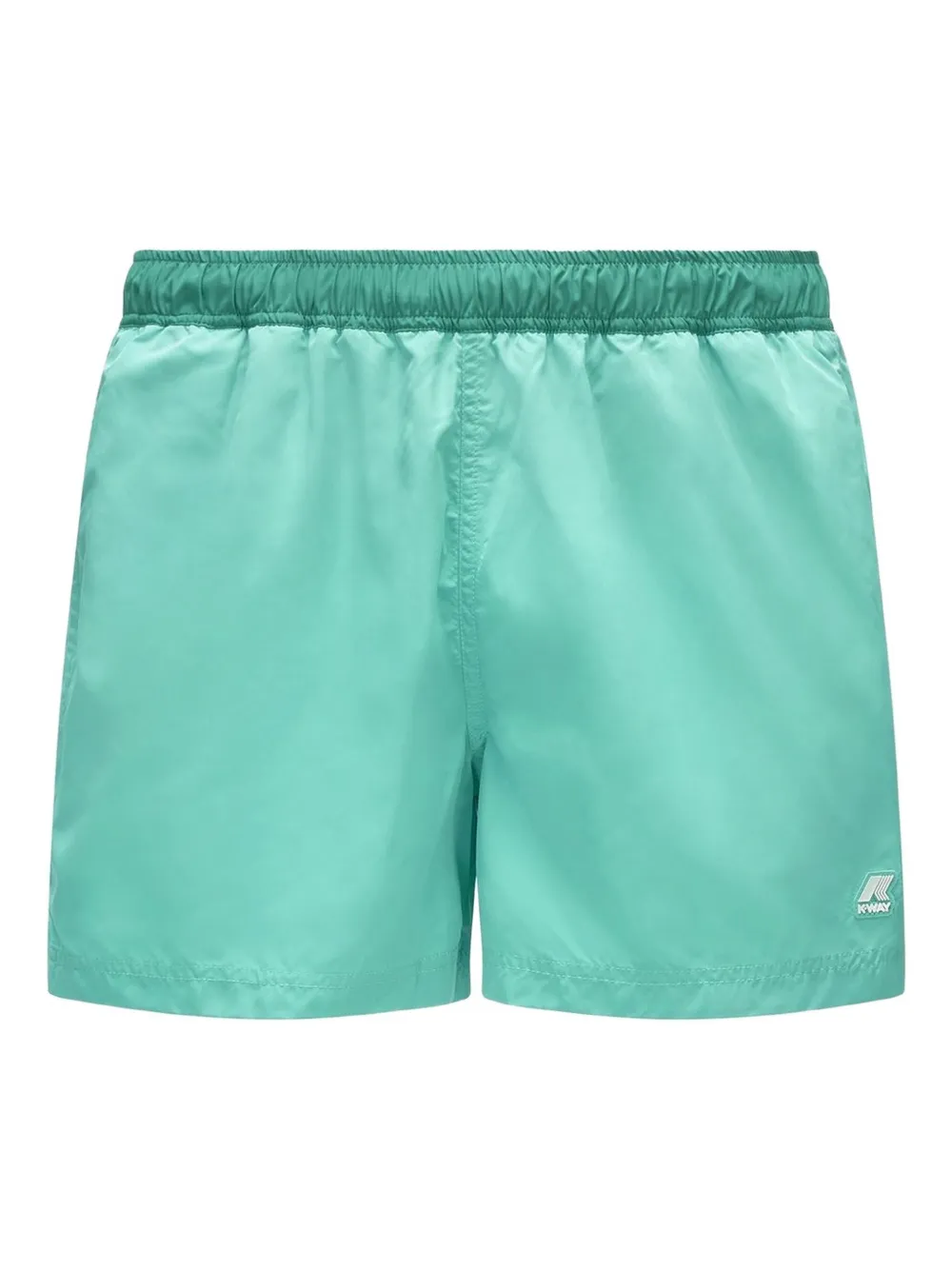 K-Way Zwembroek met elastische taille Groen