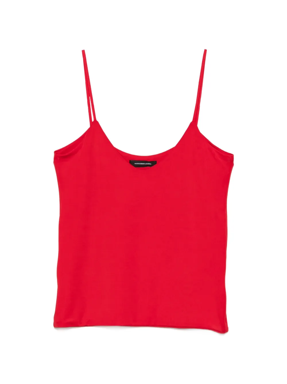 ALESSANDRO LEGORA Top con scollo a V - Rosso