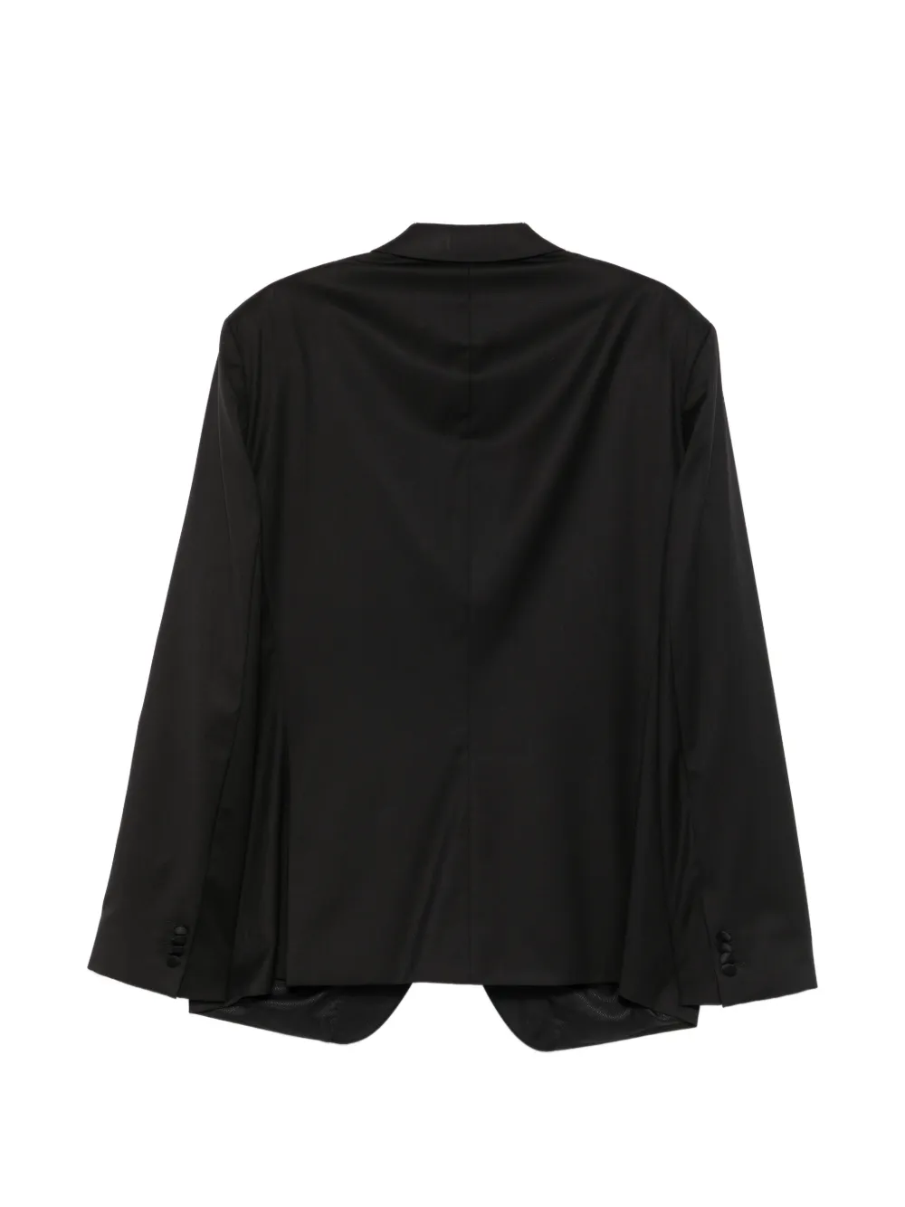 BOSS Halwod blazer met puntrevers Zwart