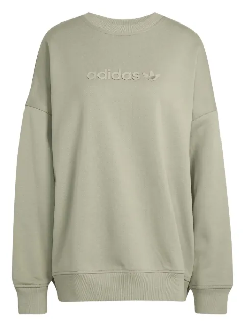adidas Essentials Linear logo-appliqué sweatshirt