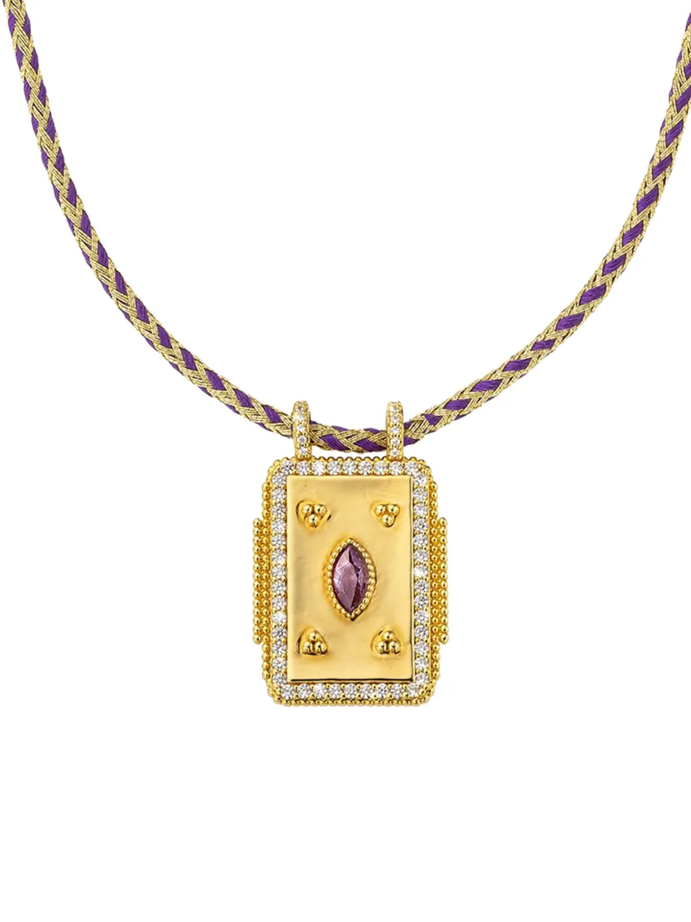 MYA BAY Mystic Twice Boheme rectangle-pendant necklaces | Image 2