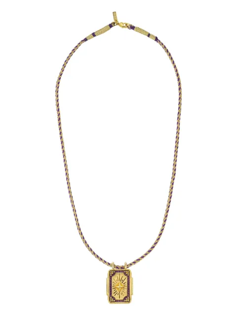 MYA BAY Mystic Twice Boheme rectangle-pendant necklaces