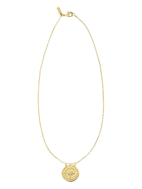 MYA BAY star-embellishment circular-pendant necklace