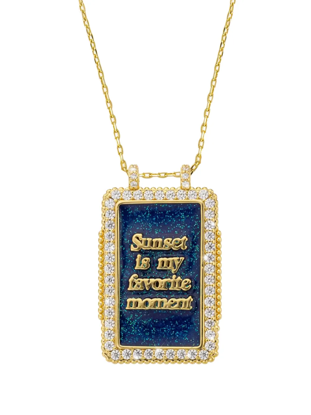 MYA BAY Sunset Twice Boheme double-face necklaces - ゴールドトーン MYA BAY Sunset Twice Boheme double-face necklaces - ゴールドトーン