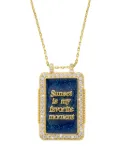 MYA BAY Sunset Twice Boheme double-face necklaces - Gold