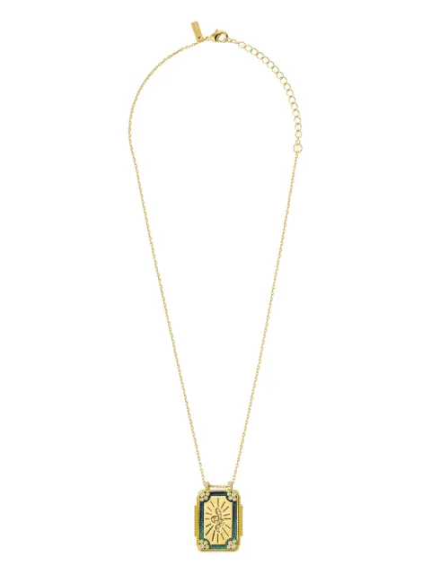MYA BAY Mystic Twice Boheme square-pendant necklaces