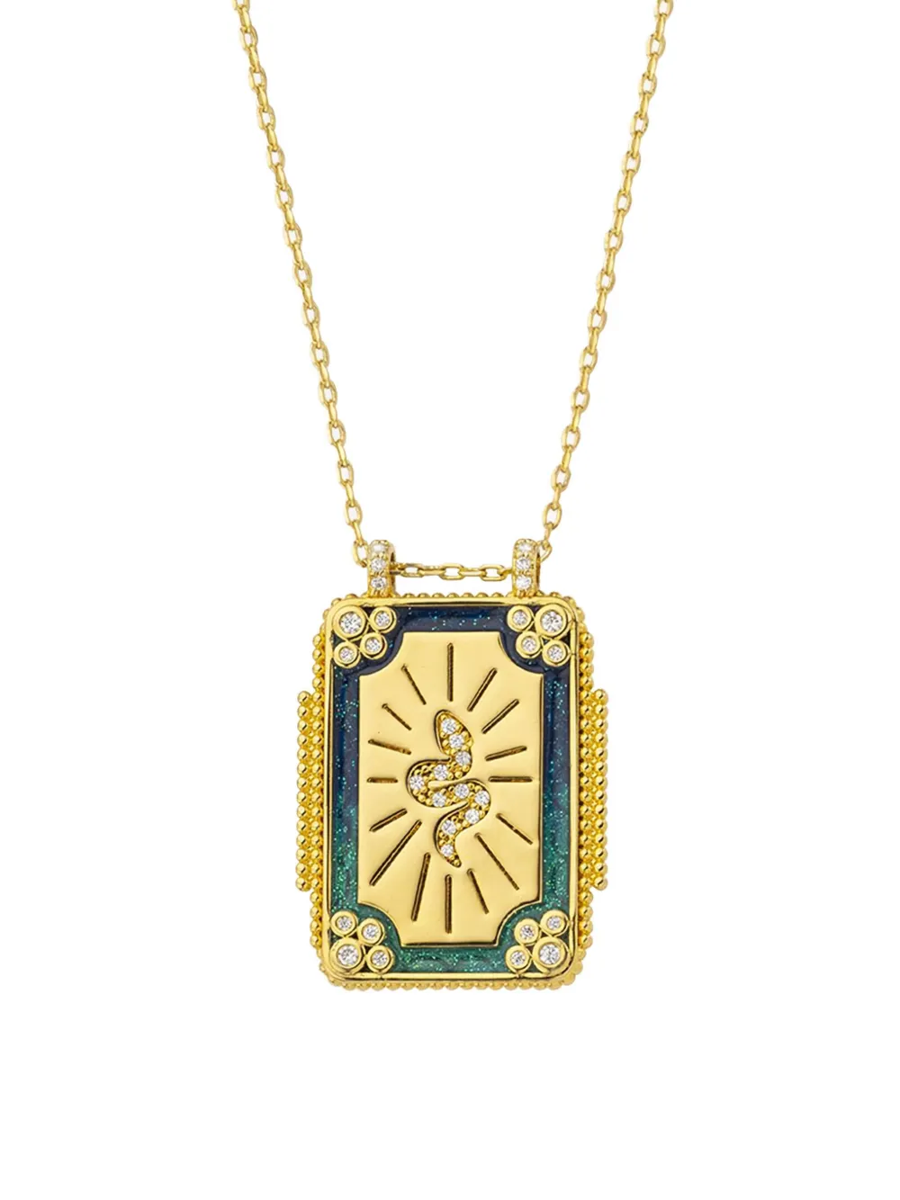 MYA BAY Mystic Twice Boheme square-pendant necklaces | Image 2