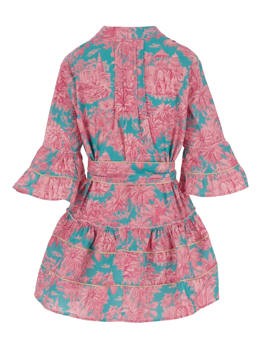 PEP'S floral-pattern ruffled mini dress | Day Dresses | Image 2