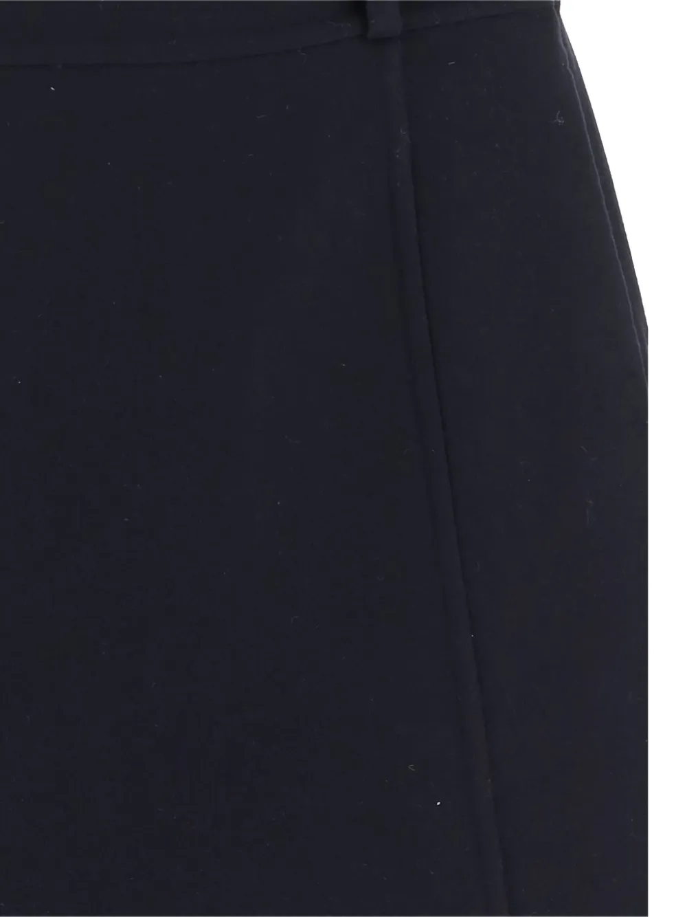 Jil Sander wool mini skirt Blauw